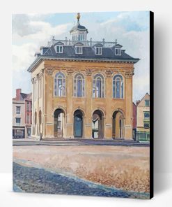 County Hall in Abingdon Art Paint By Numbers