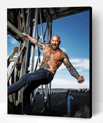 Dave Bautista Paint By Number