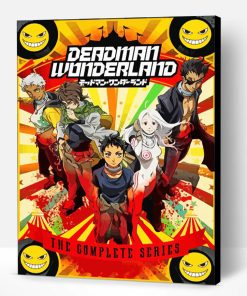 Deadman Wonderland Manga Serie Poster Paint By Number