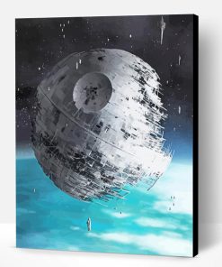 Death Star Object Paint By Number