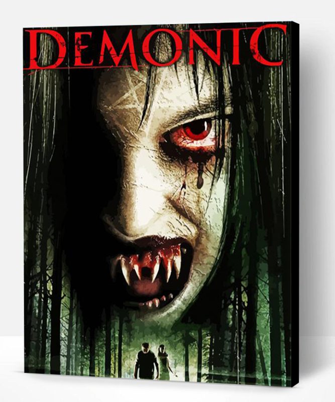 Demonic Movie Poster Paint By Number
