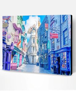 Diagon Alley Art Paint By Number