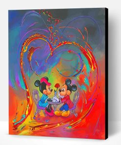 Disney Valentines Day Art Paint By Number