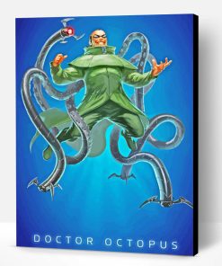 Doctor Octopus Character Poster Paint By Numbers