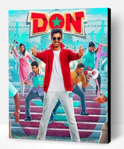 Don Movie Poster Paint By Number