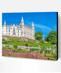 Dunrobin Castle in Golspie Paint By Numbers