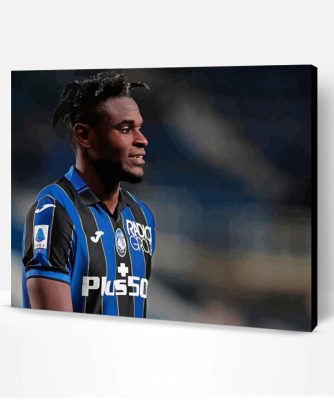 Duvan Zapata Side Profile Paint By Number