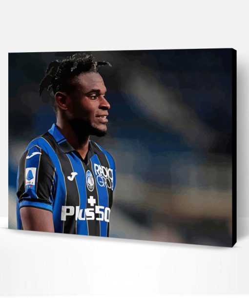 Duvan Zapata Side Profile Paint By Number