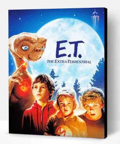 ET The Extra Terrestrial Paint By Numbers