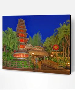 Enchanted Tiki Room Paint By Numbers