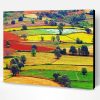 English Countryside Landscape Paint By Number