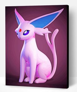 Espeon Pokemon Paint By Number