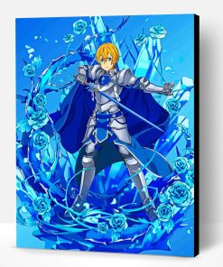 Eugeo Anime Character Art Paint By Numbers