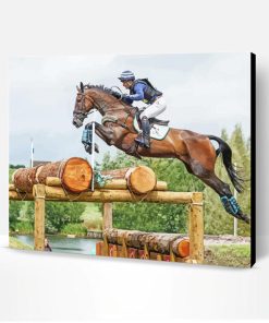 Eventing Horse Paint By Numbers