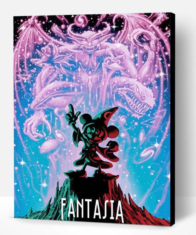 Fantasia Movie Poster Paint By Number
