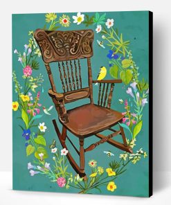 Farmhouse Chair Art Paint By Numbers