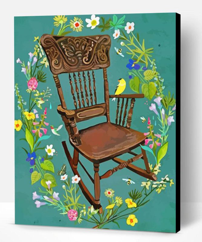Farmhouse Chair Art Paint By Numbers