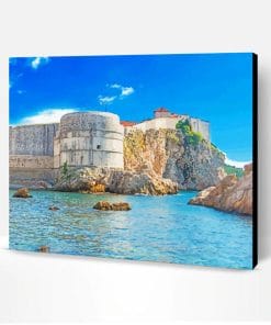 Fort Bokar Dubrovnik Paint By Numbers