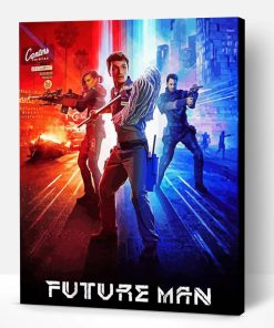 Future Man Poster Paint By Numbers