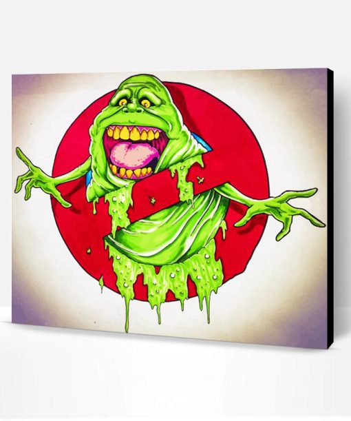 Ghost Slimer Paint By Number