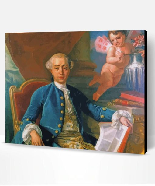 Giacomo Casanova by Francesco Narici Paint By Numbers