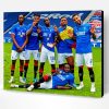 Glasgow Rangers Players Paint By Numbers