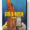 Gold Rush Game Poster Paint By Number