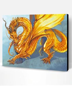 Golden Dragon Art Paint By Number