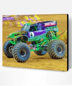 Grave Digger Paint By Number