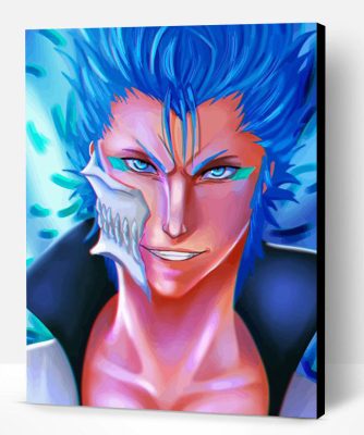 Grimmjow Jaggerjack Bleach Anime Paint By Numbers