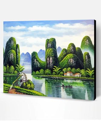 Guilin Landscape Art Paint By Number