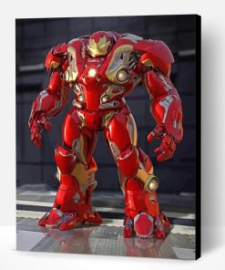 Hulkbusters Mark XLIV Armor Paint By Number
