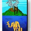 I Lava You Poster Art Paint By Number