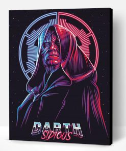 Illustration Emperor Palpatine Paint By Numbers