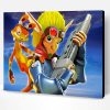 Jak and Daxter Paint By Numbers
