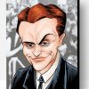 James Cagney Caricature Paint By Number