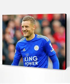 Jamie Vardy Player Paint By Numbers