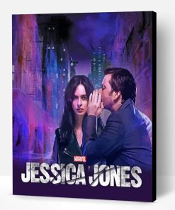 Jessica Jones Marvel Serie Paint By Number