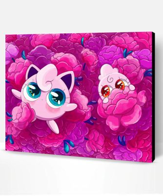 Jigglypuff And Lgglybuff Paint By Number