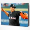 Jose Fernandez Baseballer Paint By Number