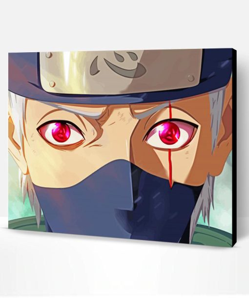 Kakashi Red Eyes Paint By Number