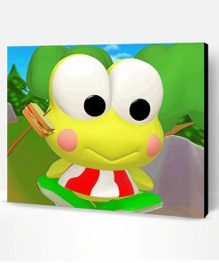 Keroppi Cartoon Paint By NumbeR