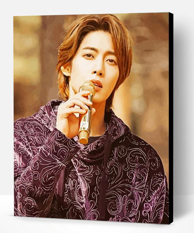 Kim Hyun Joong Actors Paint By Number