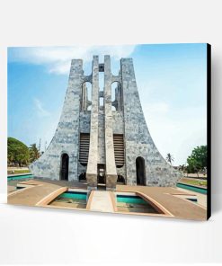 Kwame Nkrumah Mausoleum Ghana Paint By Number