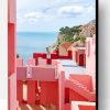 La Muralla Roja Building In Calpe Paint By Number