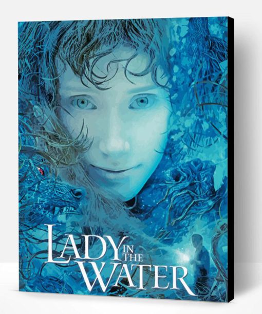 Lady In The Water Poster Paint By Number