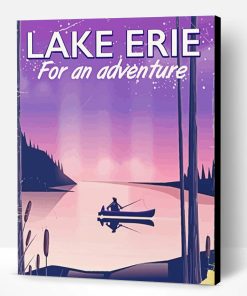 Lake Erie Poster Paint By Number