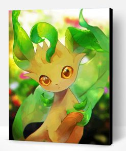 Leafeon Art Paint By Number