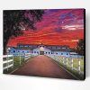 Leipers Fork Village at Sunset Paint By Number