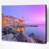 Lerici Italy At Sunset Paint By Number
